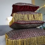 DEPLUSBELLE housses de coussins en velours en sequins pour habiller votre maison en esprit festif 40x40 cm et 60x60 cm!