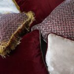 DEPLUSBELLE housses de coussins en velours en sequins pour habiller votre maison en esprit festif 40x40 cm et 60x60 cm!