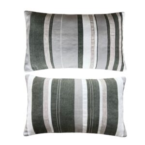 Coussins sophistiqués en coton et lin tendance 2024