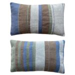 Coussin artistique fait main unique comme un piece d'art - PAS DE COPIE